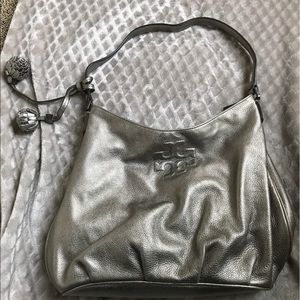 Tory Burch Silver Purse