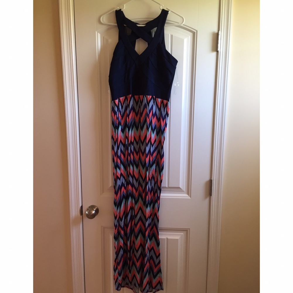 Navy Blue Maxi