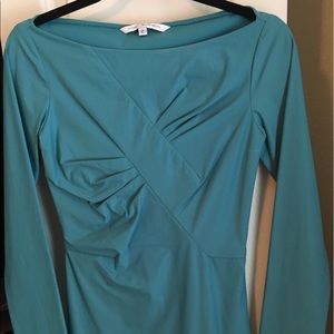 New! Short DVF teal dress.
