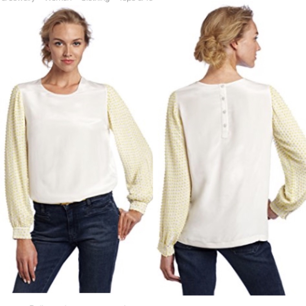 French Connection Sequin Blouse - Picture 2 of 7