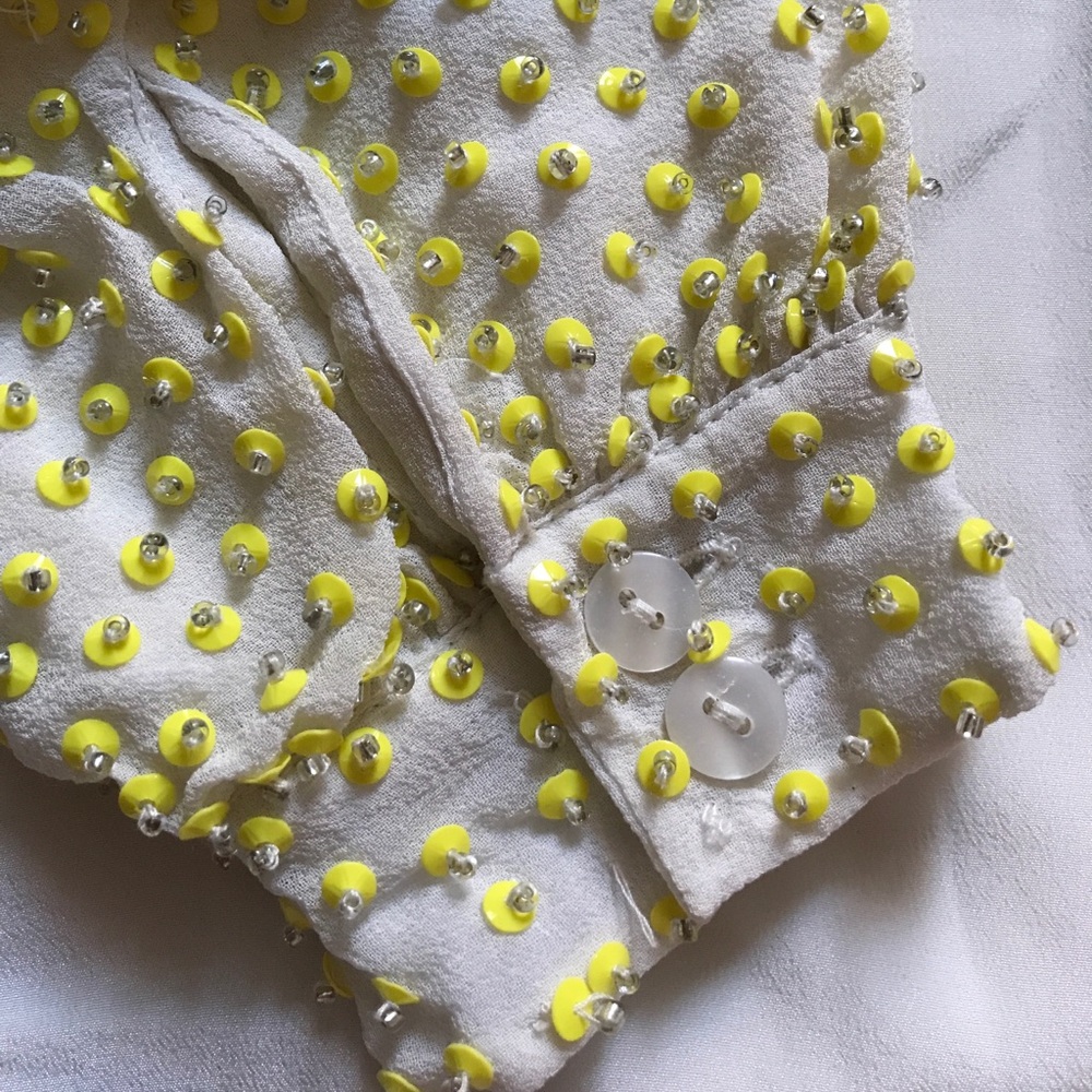 French Connection Sequin Blouse - Picture 5 of 7