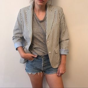 Rag & Bone pinstriped blazer, perfect for spring!
