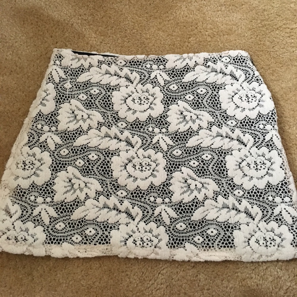 Mini skirt - lined