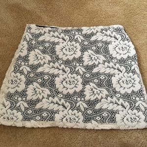 Mini skirt - lined