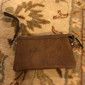 Cork Wrislet/clutch