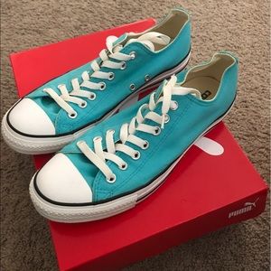 Bright Blue Converse (All Stars)
