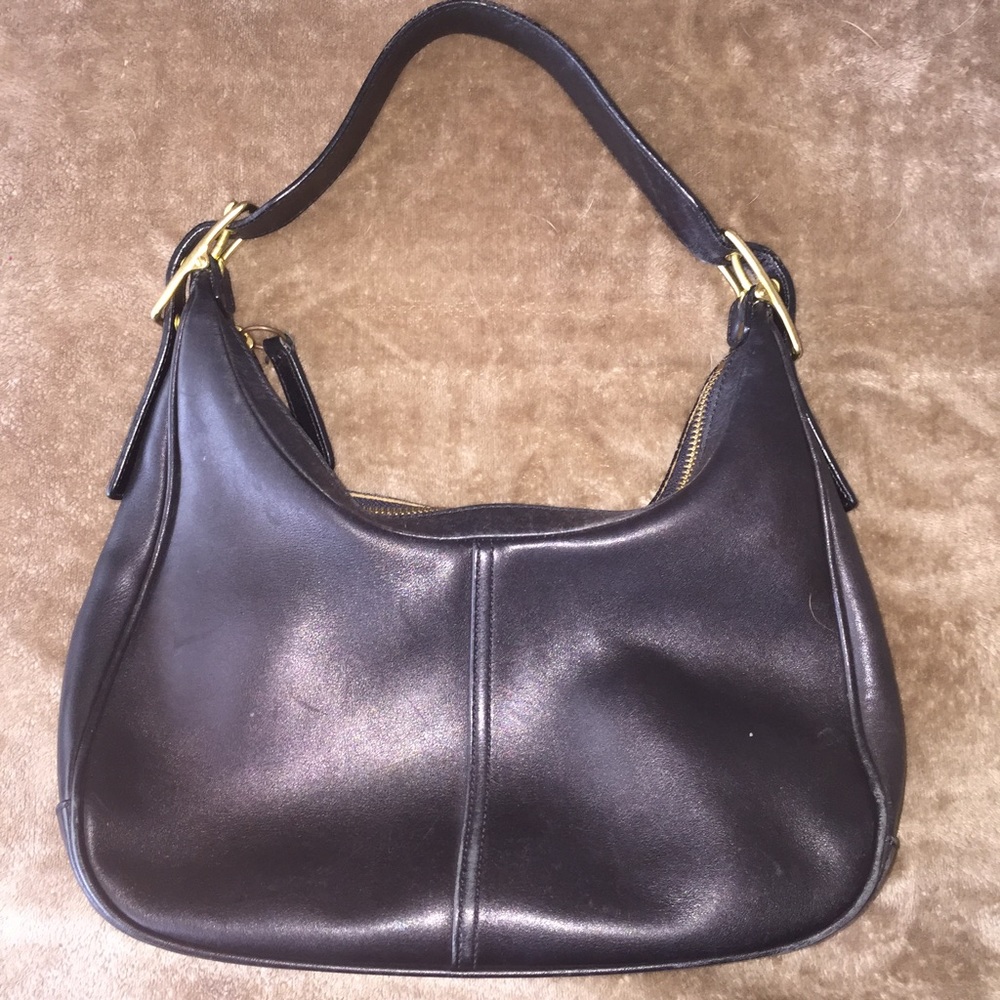 SALE 🎈Coach black leather bag