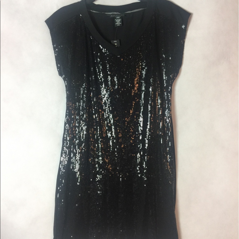 Metaphor LBD Sequined Dress size XS mini