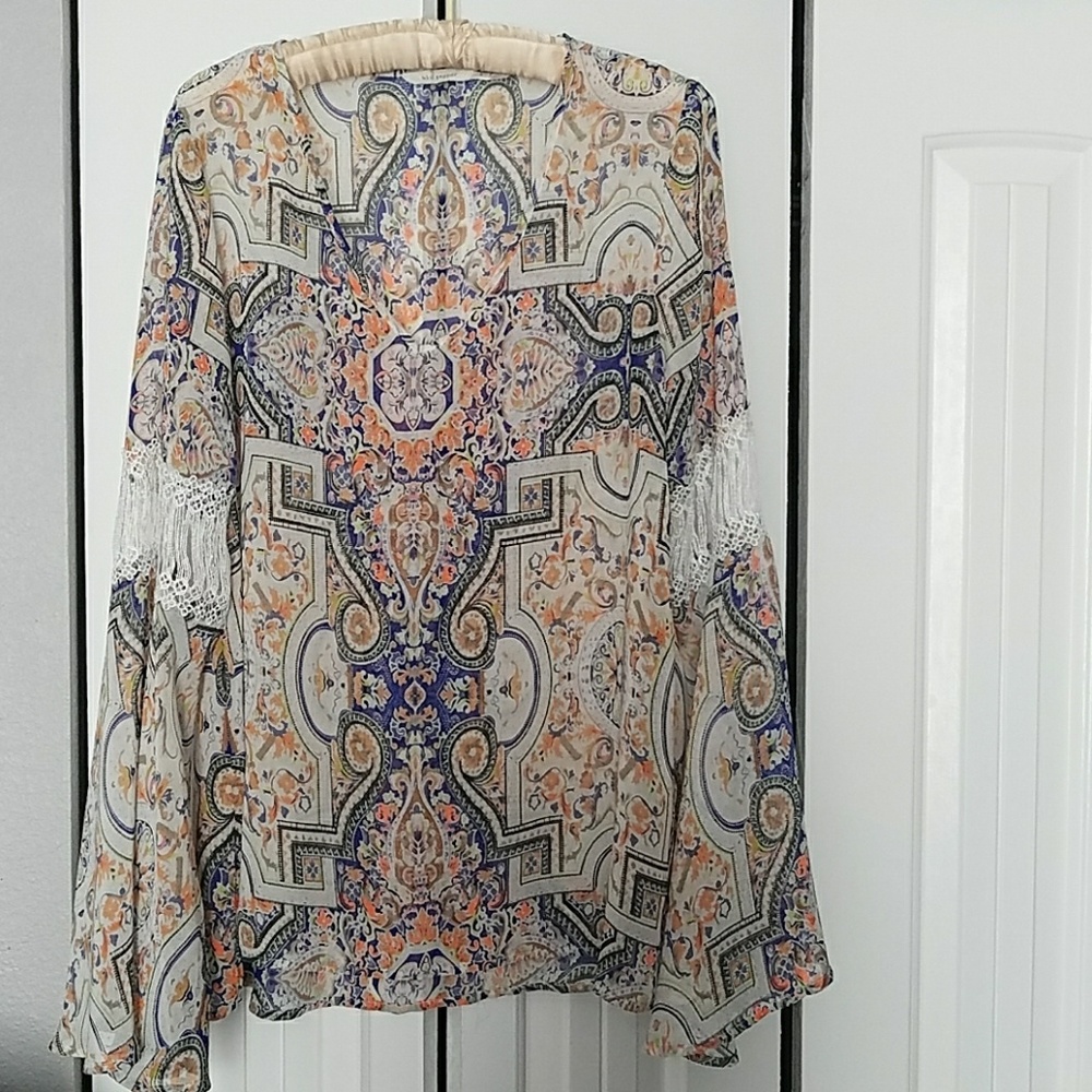 Boho style top