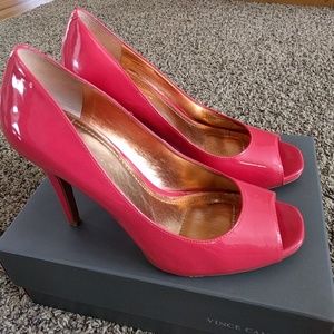 BCBGeneration coral open toe heels, sz 10