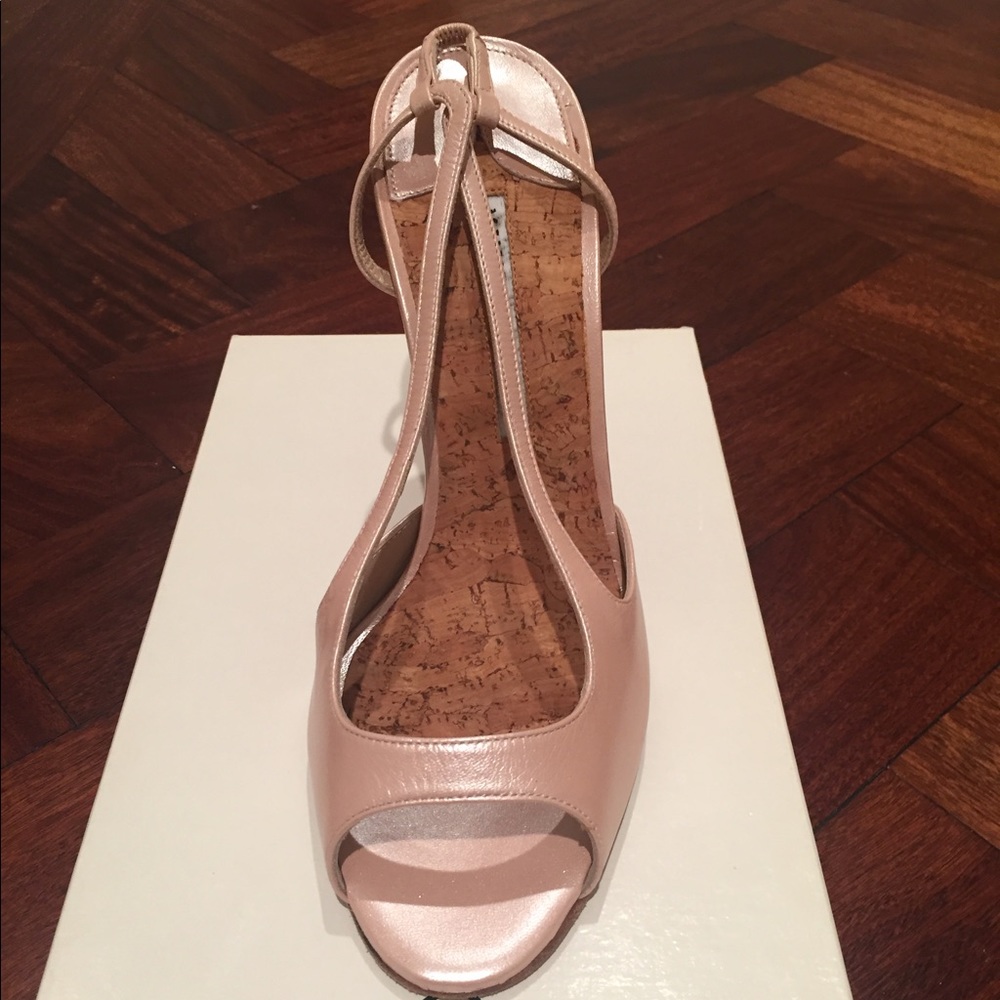 Manolo Blahnik: Pale Pink Pumps