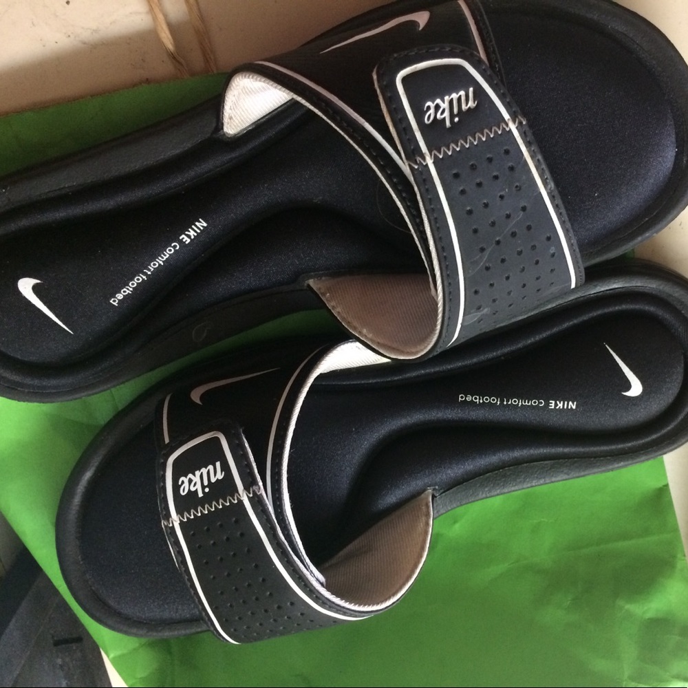 Nike Velcro slides