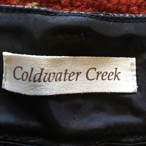 Cold water Creek Grey and black slacks - Picture 3 of 3
