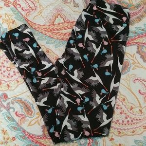 Lularoe Unicorn Stork leggings
