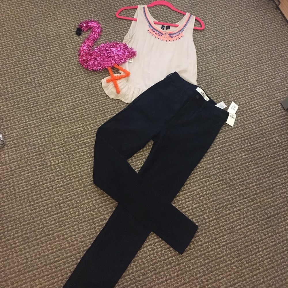 Hollister Natural Waist Jean Legging