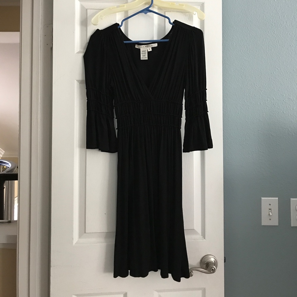 Max Studio black dress.