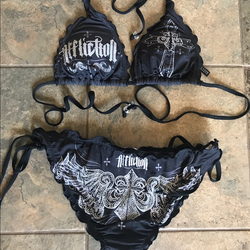 Affliction bathing suit