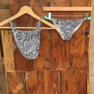BILLABONG Tribal High Neck Halter Bikini Set