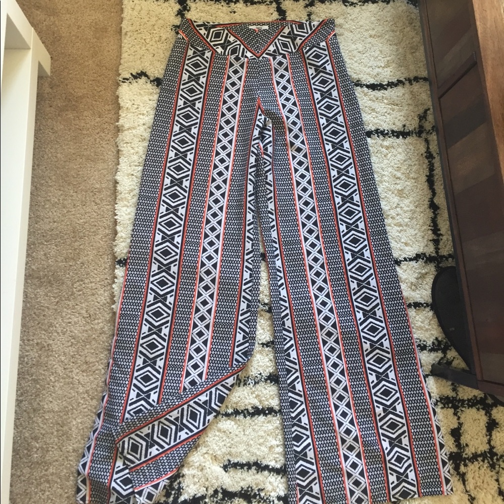 Bar III Wide Leg Trousers