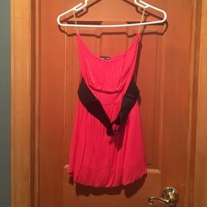 Wet seal strapless top