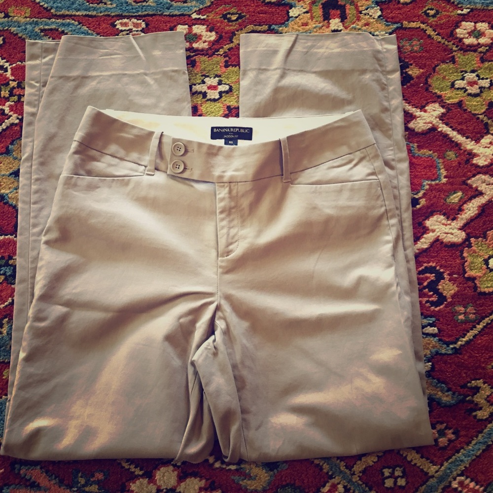 Banana Republic Tan slacks