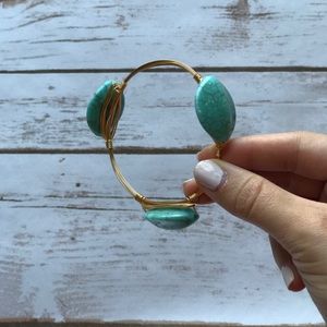 Turquoise stacking bracelet