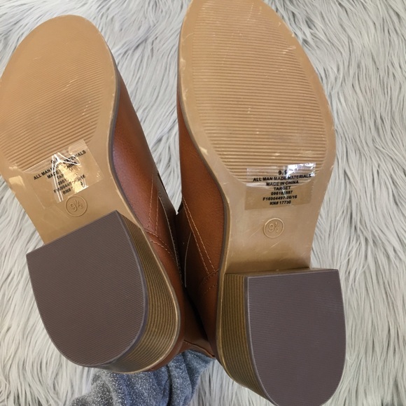 NEW Mossimo Supply Co brown booties - Picture 4 of 5
