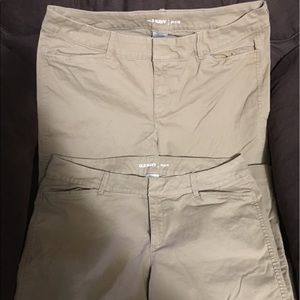 Old Navy Pixie Khaki Pants Size 12
