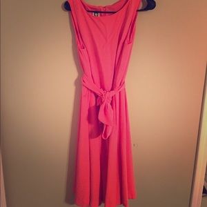 Beautiful coral dress