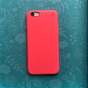 Apple iPhone 6 case- coral
