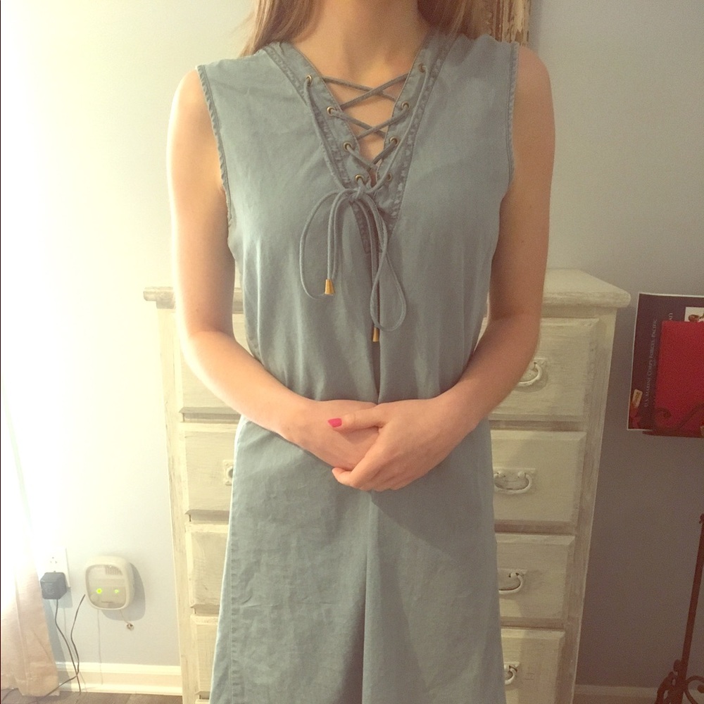 Casual Blue Dress