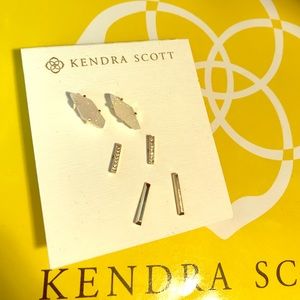 Kendra Scott Gold Stud Earring Trio!