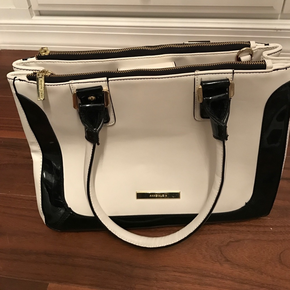 Black and White Anne Klein Bag