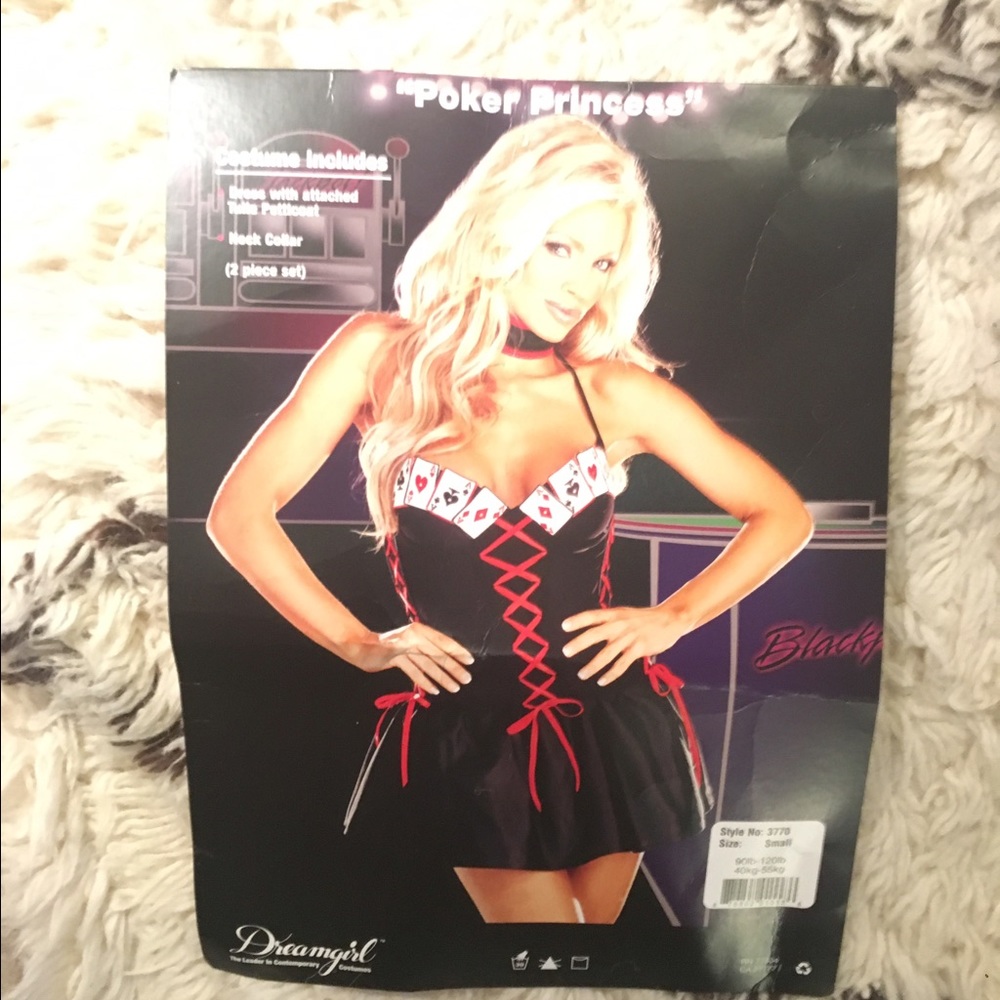 Poker princess costume for  poker nights