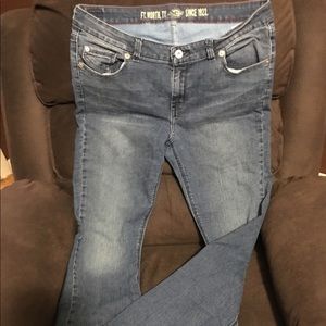 Dickies Jeans Slim Boot Cut Size 14 Regular