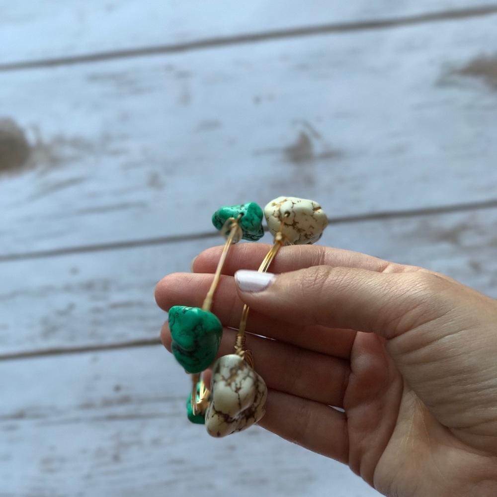 Stone stacking bracelets - Picture 2 of 3