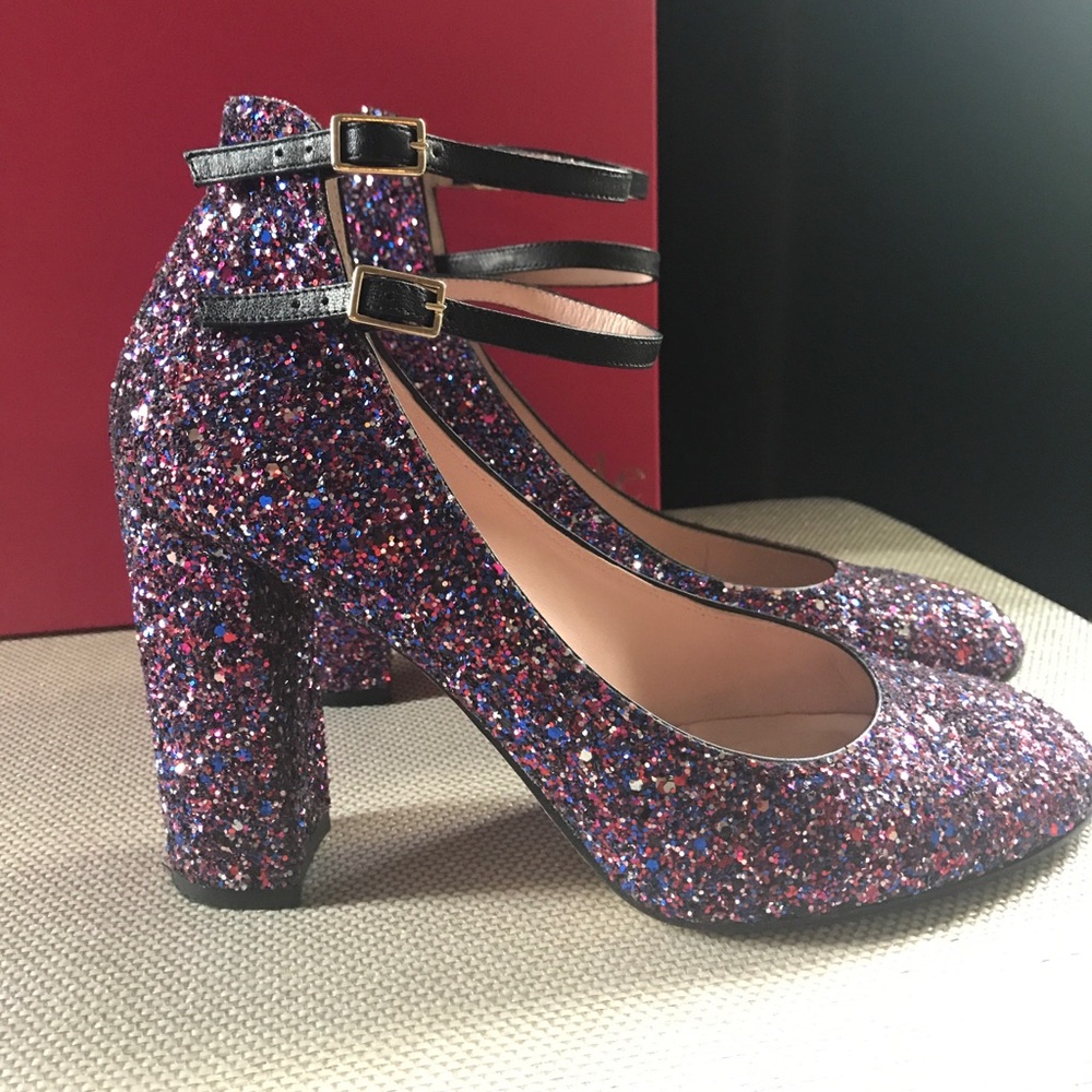 Kate Spade Baneera Glitter heel size 8.5