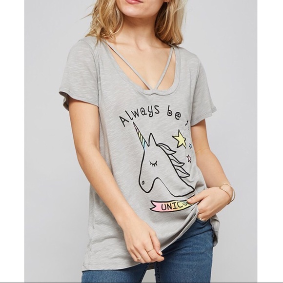 Bellanblue Tops - ๐STACEY uber soft tee - GREY Bellanblue Tops - ๐STACEY uber soft tee - GREY