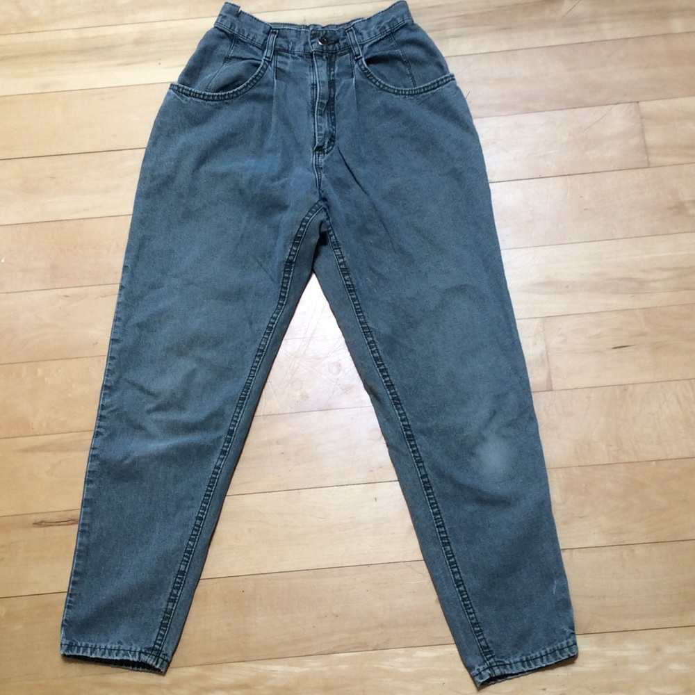 Lee denim high waisted skinny jeans.