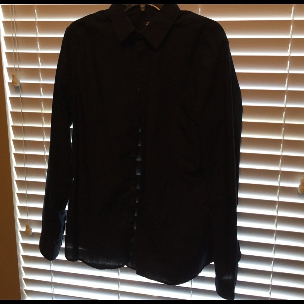 H&M, men's medium button down.