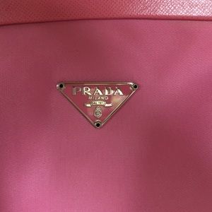 Pink small Prada Handbag