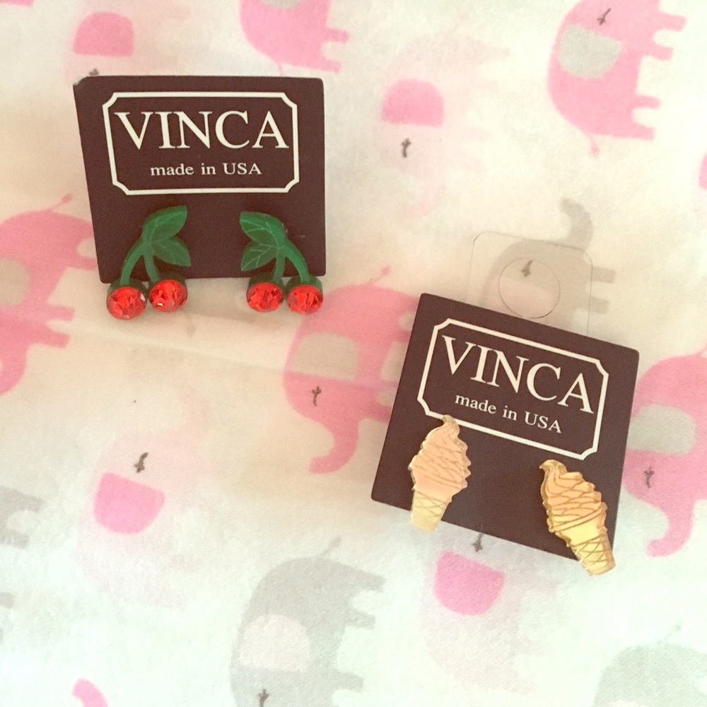 Brand New VINCA earrings