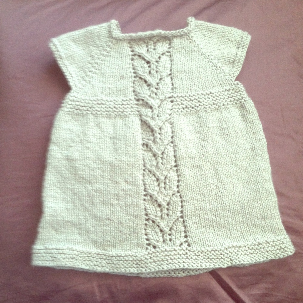 Girls Hand Knit Dress