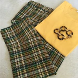 🆕 J. Crew plaid Bermuda/walking shorts NWT