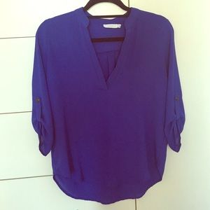 Lush cobalt blouse