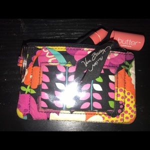 Vera Bradley Zip Id Case Va Va Bloom