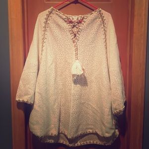 Boston proper poncho