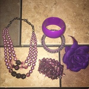 Purple Jewelry Explosion