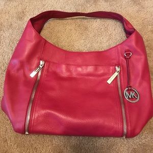 Genuine Leather Michael Kors XL Crosby Pink