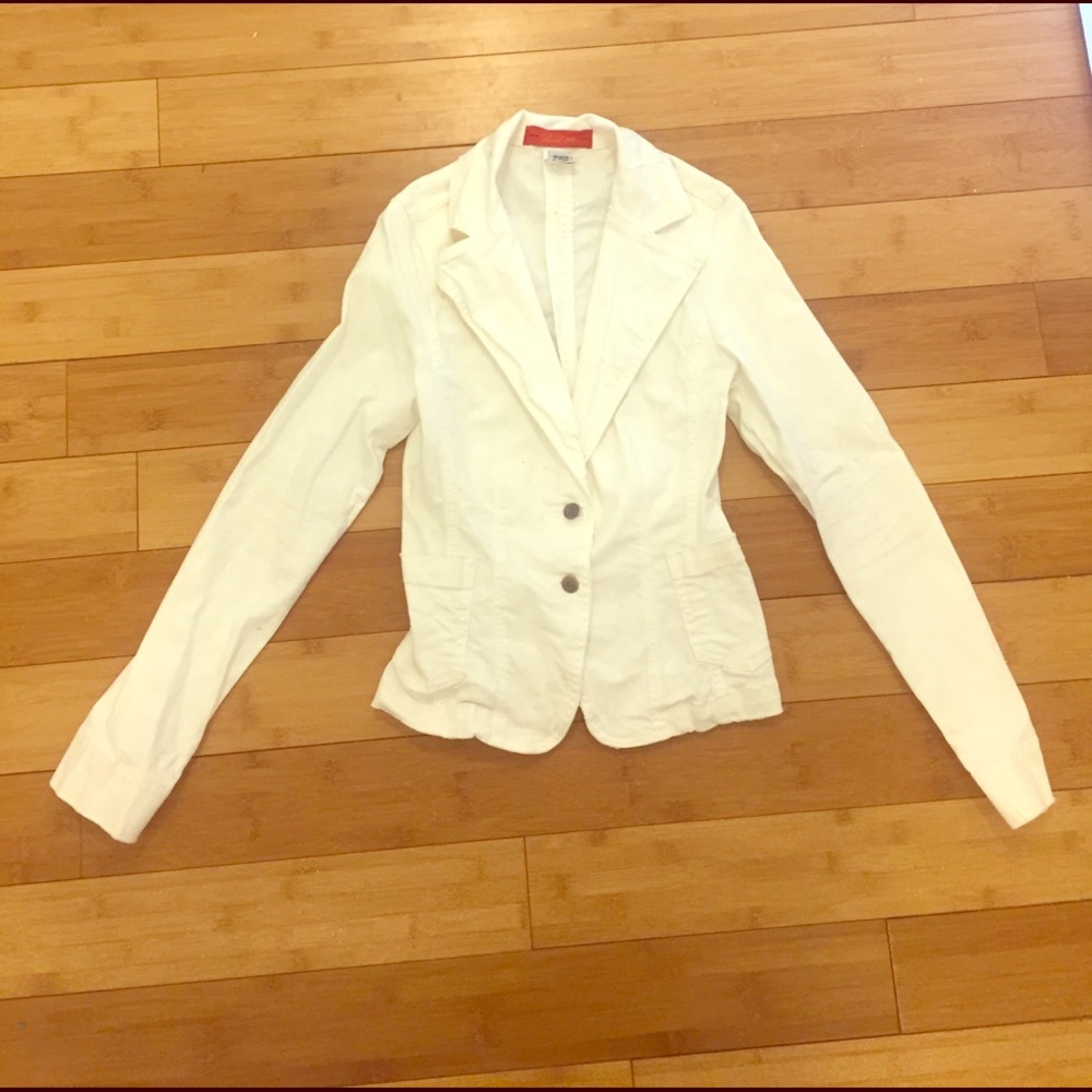 White blazer